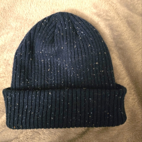 2fer🏈Dallas Cowboys Blue and Gray Pom-Pom Beanie! Like New! + Goodfellow & Co! - Picture 5 of 6